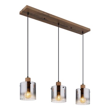 Globo - Hängeleuchte mit Kabelaufhängung 3x E27/60W/230V