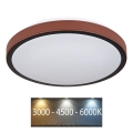 Globo - LED-Deckenleuchte LED/12W/230V 3000/4500/6000K d 30 cm