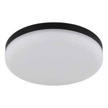 Globo - LED-Deckenleuchte LED/12W/230V 4000K d 22 cm schwarz