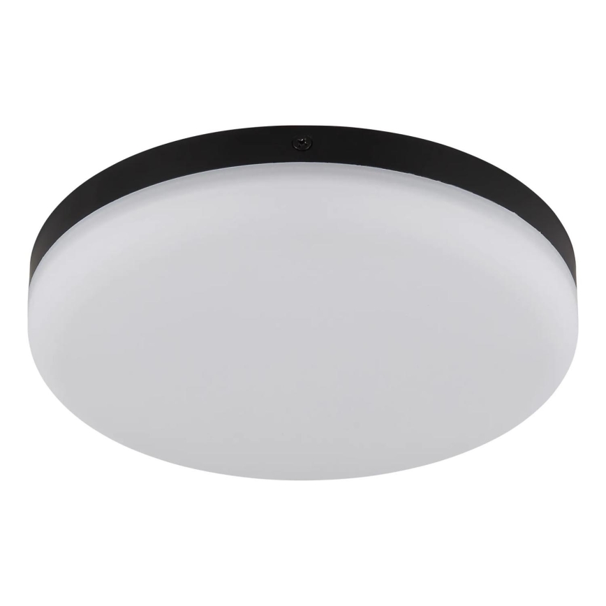 Globo - LED-Deckenleuchte LED/12W/230V 4000K d 22 cm schwarz
