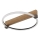 Globo - LED-Deckenleuchte LED/15W/230V 3000K 41,4x38 cm beige