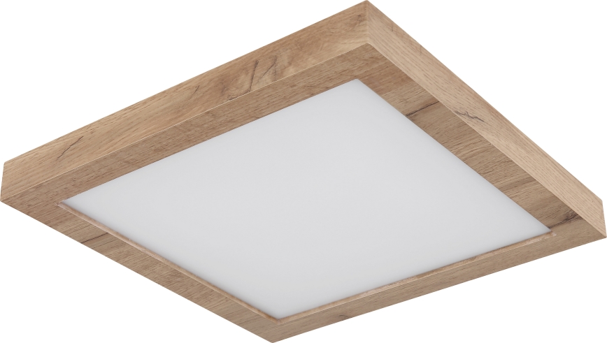 Globo - LED-Deckenleuchte LED/16W/230V braun