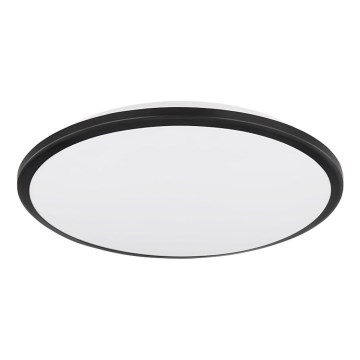 Globo - LED-Deckenleuchte LED/18W/230V 3000K d 35 cm schwarz