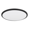 Globo - LED-Deckenleuchte LED/18W/230V 4000K d 35 cm schwarz