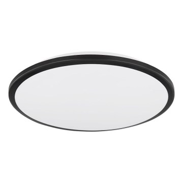 Globo - LED-Deckenleuchte LED/18W/230V 4000K d 35 cm schwarz