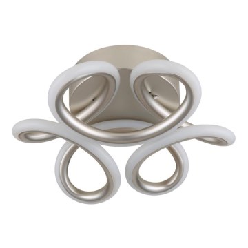 Globo - LED Deckenleuchte LED/24W/230V 2700/4000/6000K Ø 26 cm mattchrom