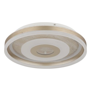 Globo - LED-Deckenleuchte LED/24W/230V 3000K Ø 40 cm Travertin