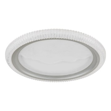 Globo - LED-Deckenleuchte LED/28 W/230 V 3000/4200/6000 K Ø 39,5 cm silber