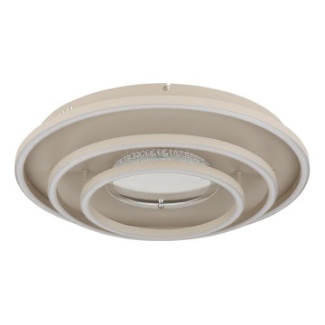 Globo - LED-Deckenleuchte LED/40W/230V 3000/4000/6000K Ø 51 cm beige