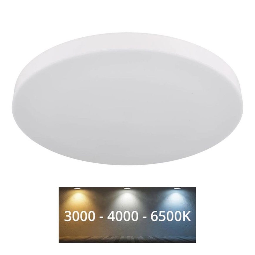 Globo - LED-Deckenleuchte LED/50W/230V 3000K/4000K/6500K d 50 cm weiß