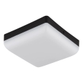 Globo - LED-Deckenleuchte LED/8W/230V 4000K 12x12 cm schwarz