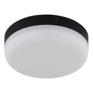 Globo - LED-Deckenleuchte LED/8W/230V 4000K d 12 cm schwarz