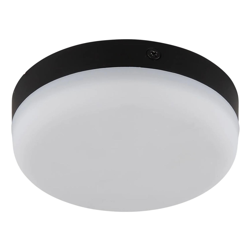 Globo - LED-Deckenleuchte LED/8W/230V 4000K d 12 cm schwarz