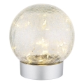 Globo - LED dekorative wiederaufladbare Tischlampe 25xLED/0,06W/5V 600 mAh IP44