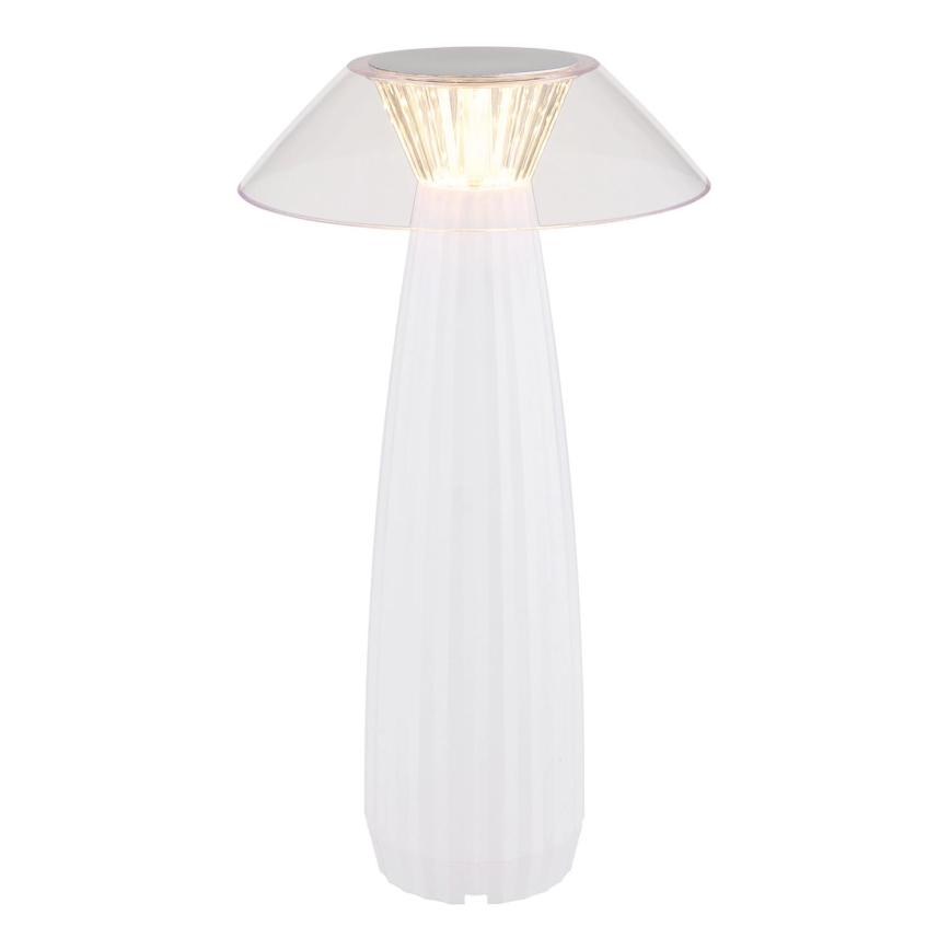 Globo - LED Dimm- und aufladbare Tischleuchte mit Touch-Funktion LED/1W/3,7V 3000K 1200mAh weiß