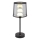 Globo - LED Dimm- und aufladbare Tischleuchte mit Touch-Funktion LED/2,5W/3,7V 2700/4000/6500K 1800 mAh schwarz