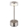 Globo - LED Dimm- und aufladbare Tischleuchte mit Touch-Funktion LED/2,5W/3,7V 2700/4000/6500K 1800mAh matt Chrom