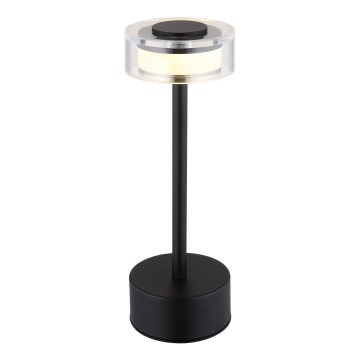 Globo - LED Dimm- und aufladbare Tischleuchte mit Touch-Funktion LED/2,5W/3,7V 2700/4000/6500K 1800mAh schwarz
