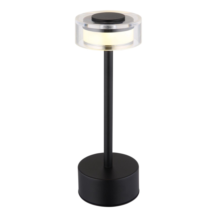Globo - LED Dimm- und aufladbare Tischleuchte mit Touch-Funktion LED/2,5W/3,7V 2700/4000/6500K 1800mAh schwarz