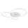 Globo - LED dimmbare Deckenleuchte LED/70W/230V 2700-6500K 105x26,5 cm weiß + Fernbedienung