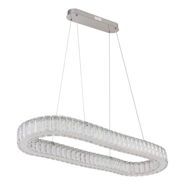 Globo - LED dimmbare Hängeleuchte an Seil LED/58W/230V 2700-6000K + Fernbedienung