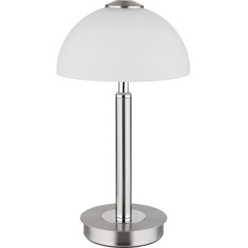 Globo - LED-dimmbare Touch-Tischlampe LED/7W/230V 3000K mattchrom