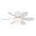 Globo - LED-dimmbarer Deckenventilator LED/5W/230V 2700–6500K weiß + Fernbedienung