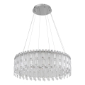 Globo - LED-dimmbarer Hängeleuchter an Seil LED/78W/230V 2700-6000K + Fernbedienung