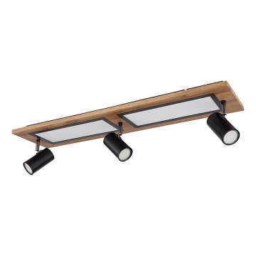 Globo - LED Einbauleuchte LED/24W/230V + 3xGU10/5W