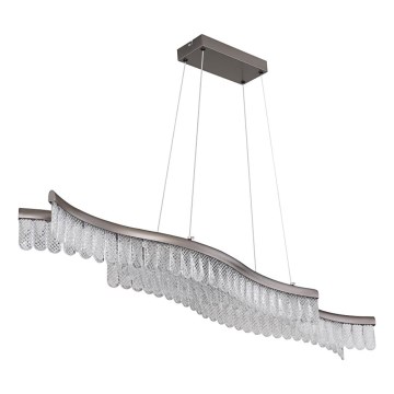 Globo - LED-Hängeleuchte LED/35W/230V 3200K matt Chrom