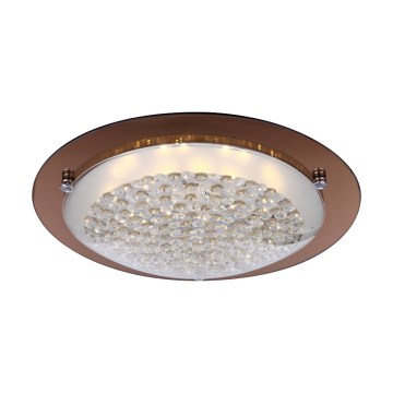 Globo - LED-Kristalldeckenleuchte TABASCO LED/18W/230V