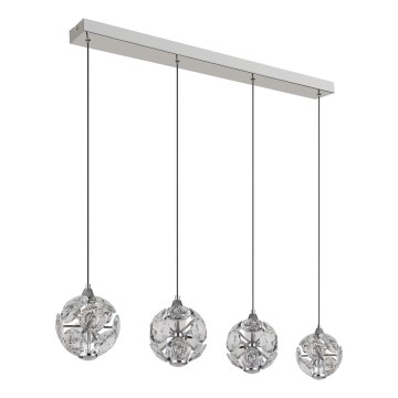 Globo - LED-Pendelleuchte mit Seilaufhängung LED/32W/230V