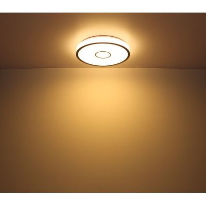 Globo- LED RGB Badezimmer-Dimmleuchte LED/30W/230V IP44 Wi-Fi Tuya + Fernbedienung