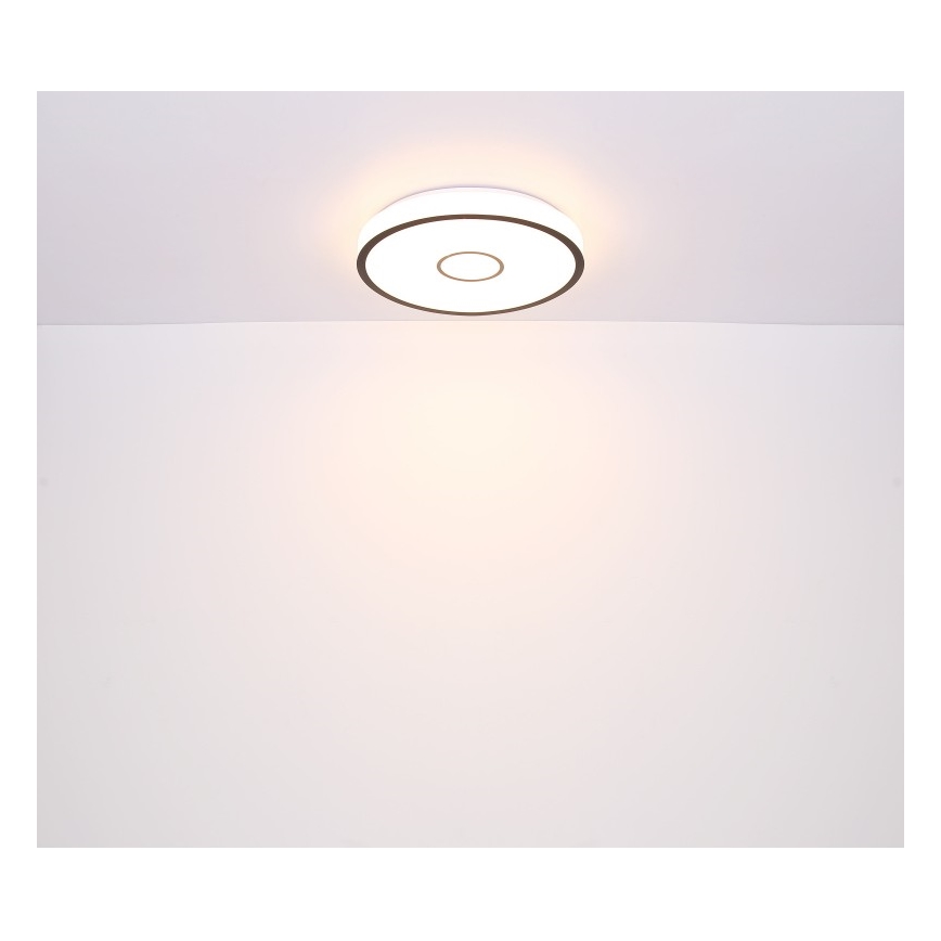 Globo- LED RGB Badezimmer-Dimmleuchte LED/30W/230V IP44 Wi-Fi Tuya + Fernbedienung