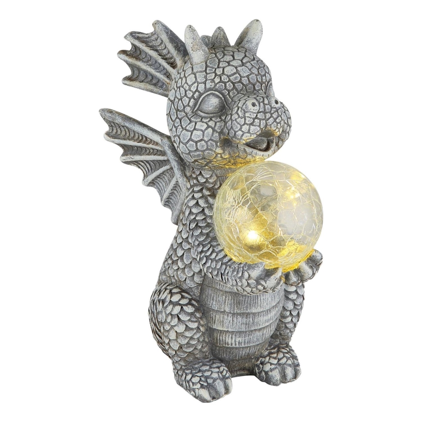 Globo - LED-Solardekoration LED/0,02W/3V IP44 Drachen