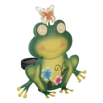 Globo - LED-Solarleuchte 104 LEDs/3 V, IP44, 300 mAh, Frosch