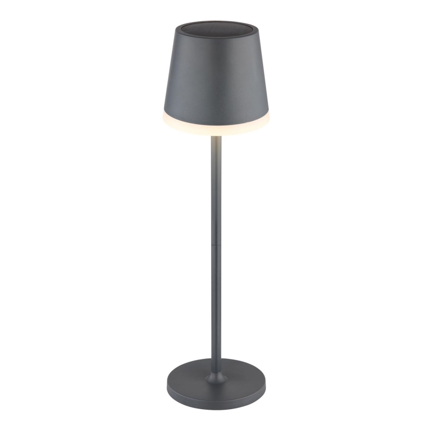 Globo - LED-Solarleuchte LED/0,6W/3V 3000K IP44 1200 mAh anthrazit
