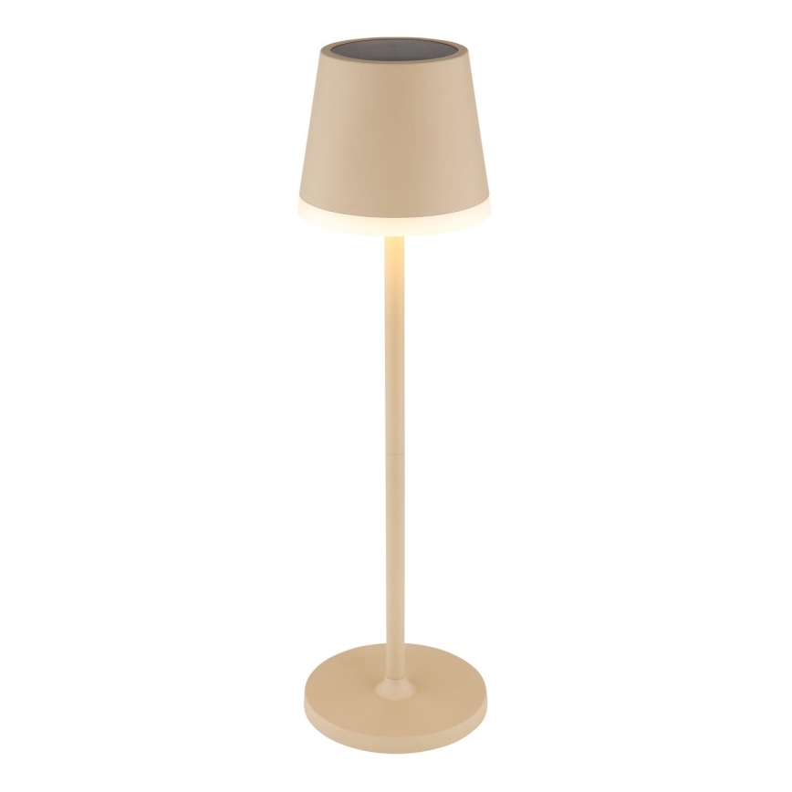 Globo - LED-Solarleuchte LED/0,6W/3V 3000K IP44 1200 mAh beige