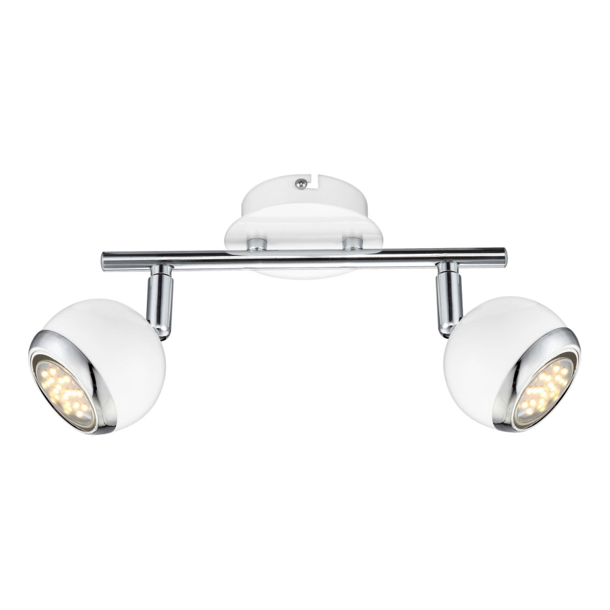 GLOBO - LED-Strahler 2xGU10/2,5W/230V