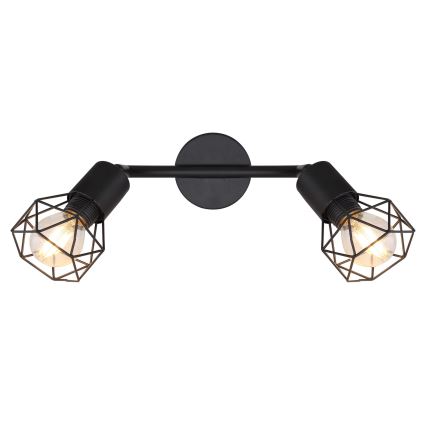 Globo - LED-Strahler 2xE14/6W/230V schwarz