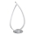 Globo - LED-Tischlampe LED/6W/230V silber