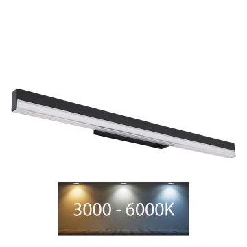 Globo - LED-Wandleuchte LED/12W/230V 3000/6000K 60 cm schwarz