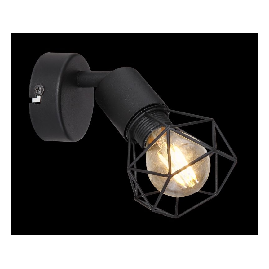 Globo - LED-Wandstrahler 1xE14/6W/230V schwarz