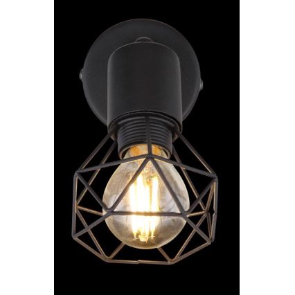 Globo - LED-Wandstrahler 1xE14/6W/230V schwarz