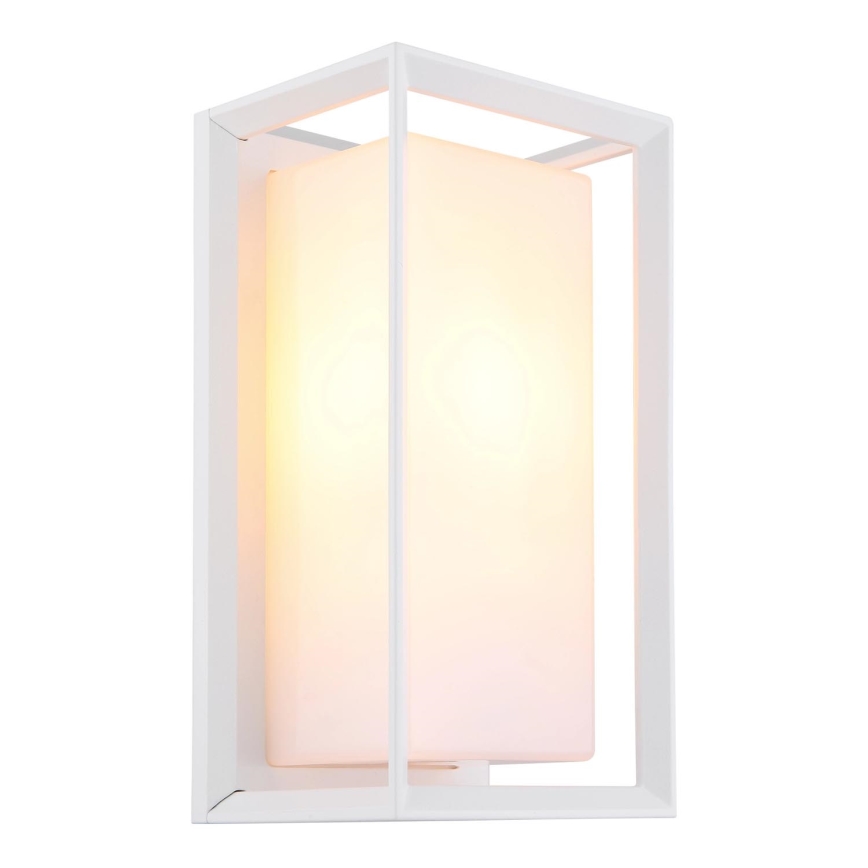 Globo - Outdoor-Wandleuchte 1xE27/60W/230V IP44 weiß