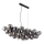 Globo - Pendelleuchte an Kabel 6xE14/25W/230V schwarz
