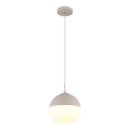 Globo - Pendelleuchte mit Kabel 1xE27/60W/230V, Durchmesser 25 cm