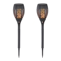 Globo - SET 2x LED-Solarleuchte LED/0,1W/3V IP44