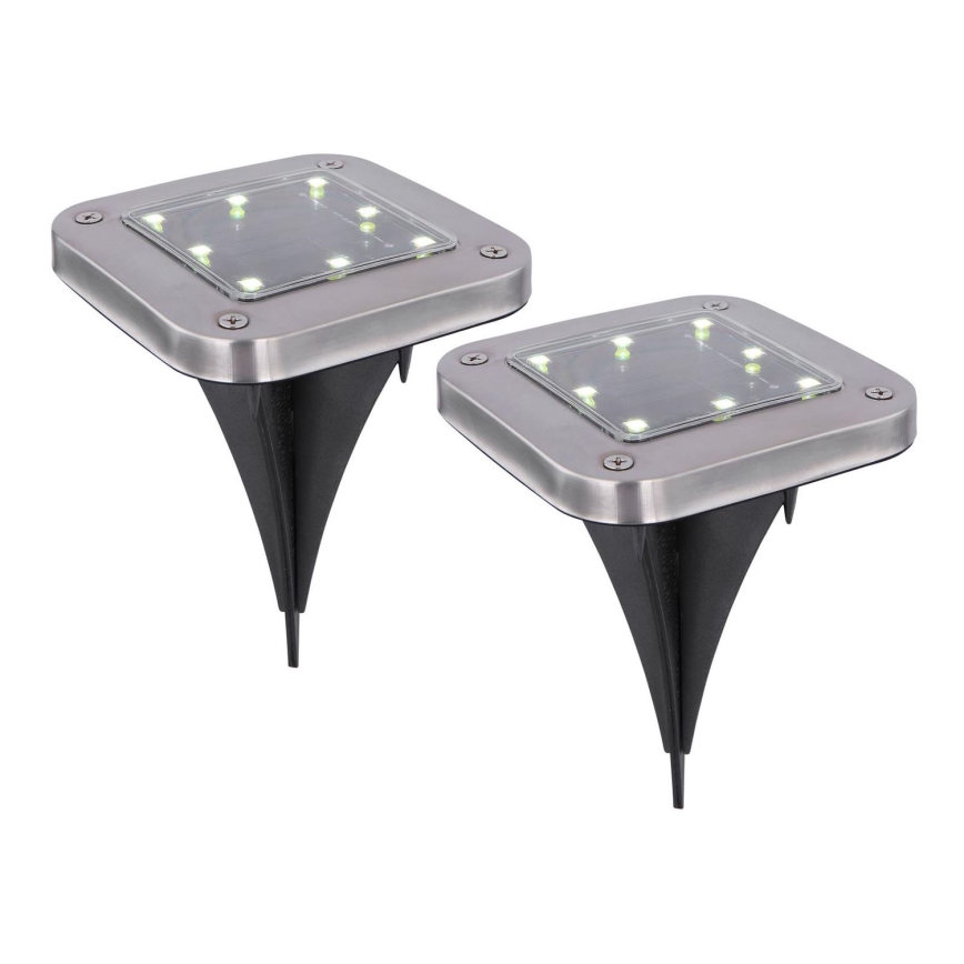 Globo – SET 2x LED-Solarleuchte LED/0,8W/1,2V IP44