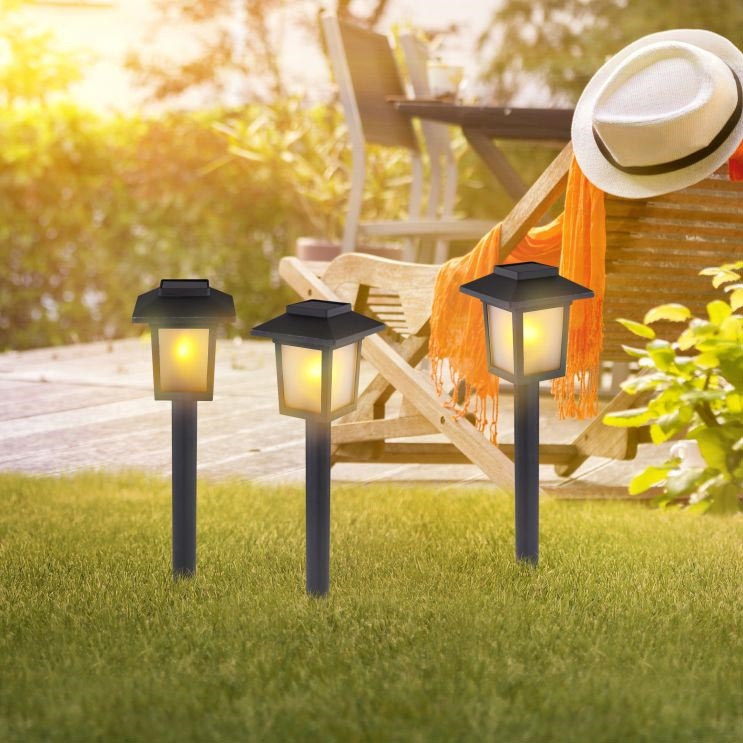 Globo - SET 3x LED-Solarleuchte 3xLED/1,2V IP44 200 mAh